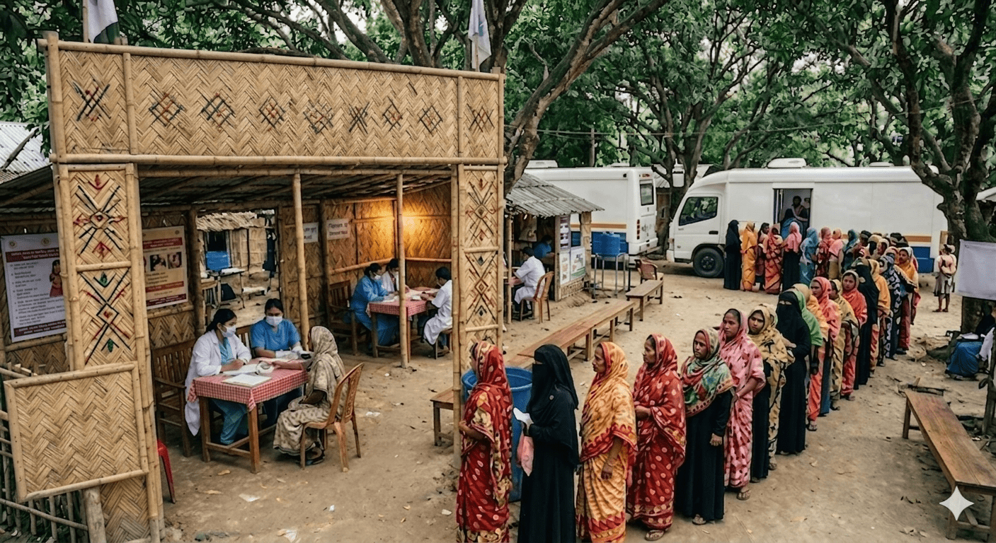 Bridging the Healthcare Gap: ROSA NGO's Free Medical Camps Bring Hope to Rural Communities